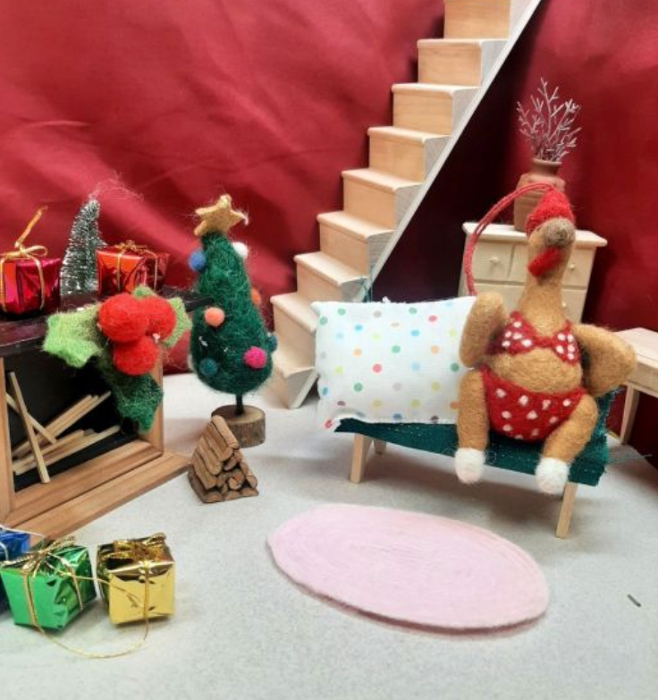 Handmade Felt Hanging Decoration