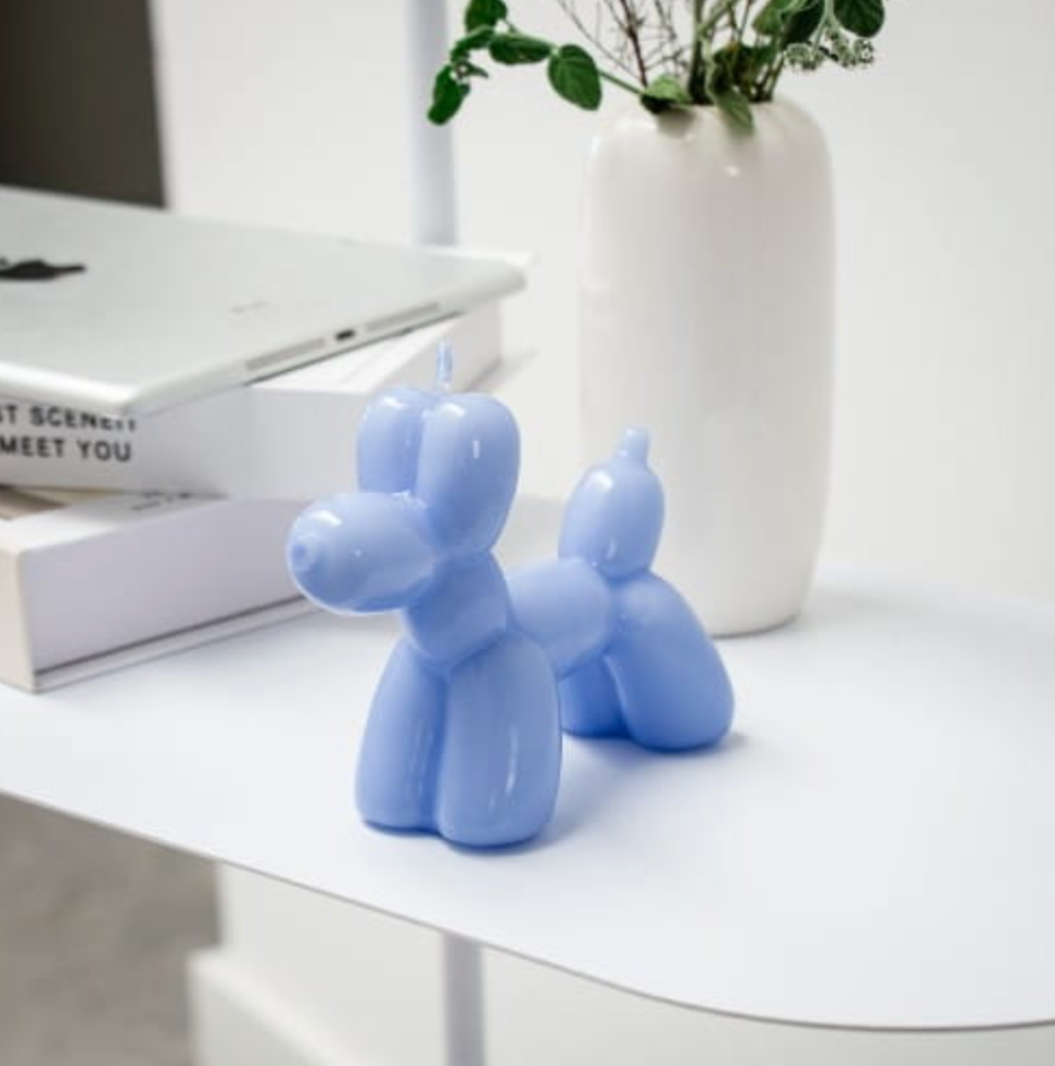 Balloon Dog Candle