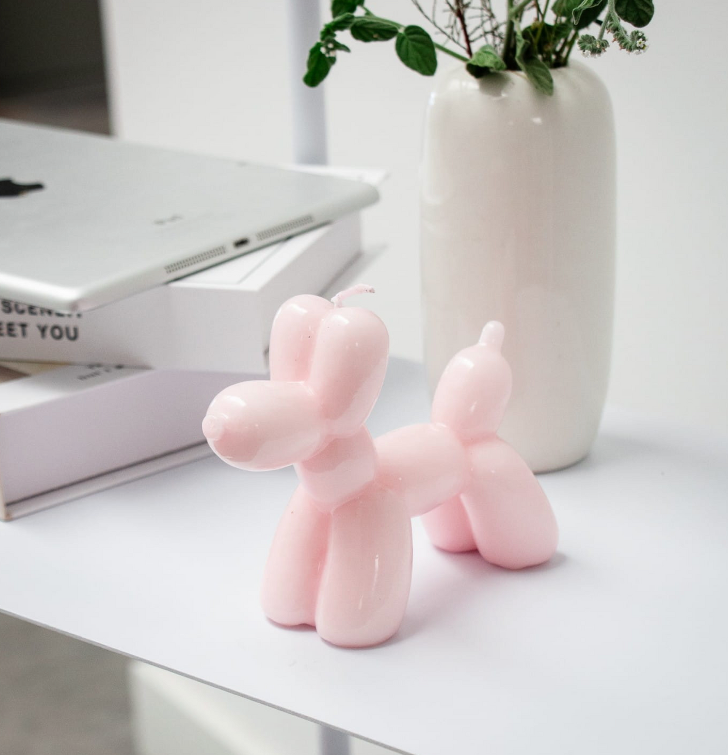 Balloon Dog Candle
