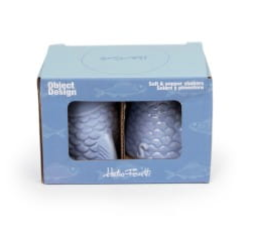 Fish Salt and Pepper Shakers in Gift Box