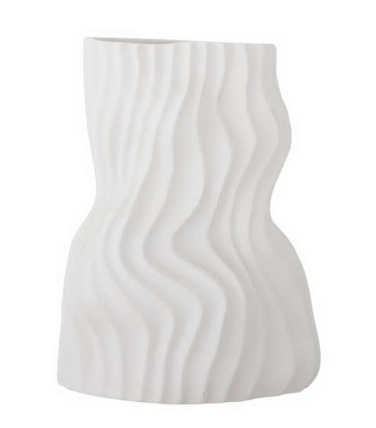 Sahal White Vase