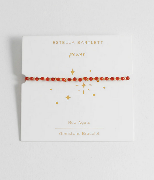 Wellness Red Agate Amelia Bracelet