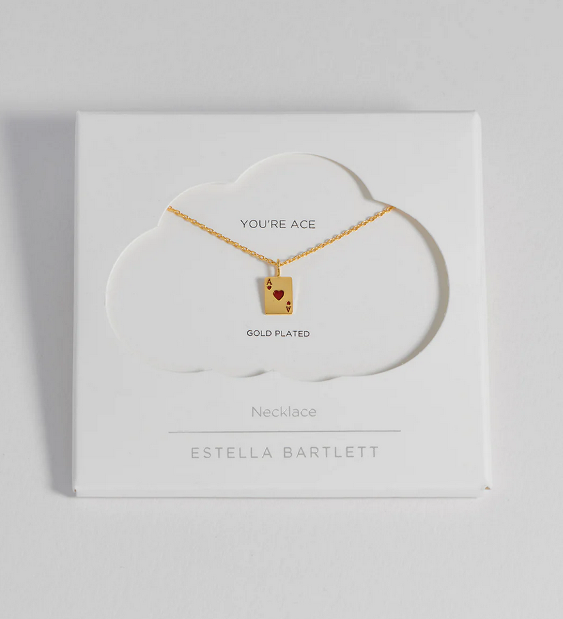 Estella Bartlett Ace of Hearts Necklace