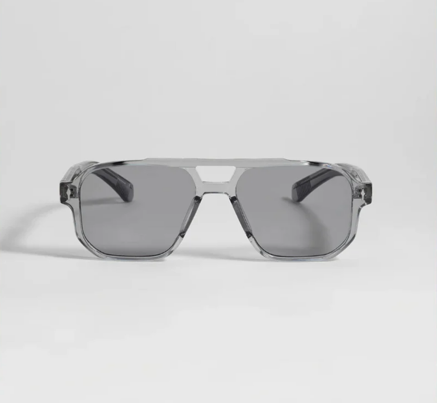 Estella Bartlett Geneva Grey Aviator Sunglasses