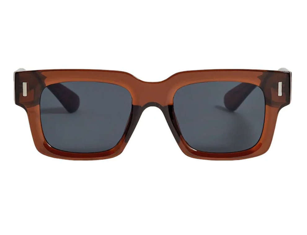 Estella Bartlett Brown Translucent Rio Sunglasses