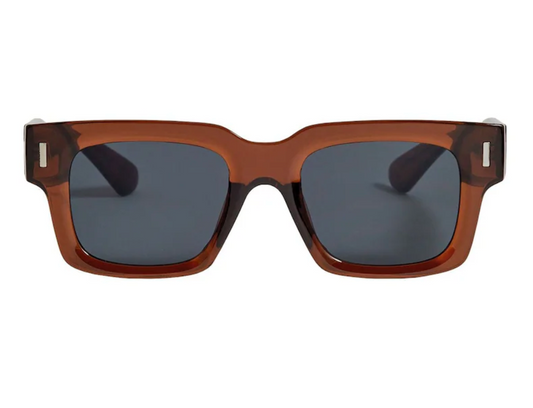 Estella Bartlett Brown Translucent Rio Sunglasses