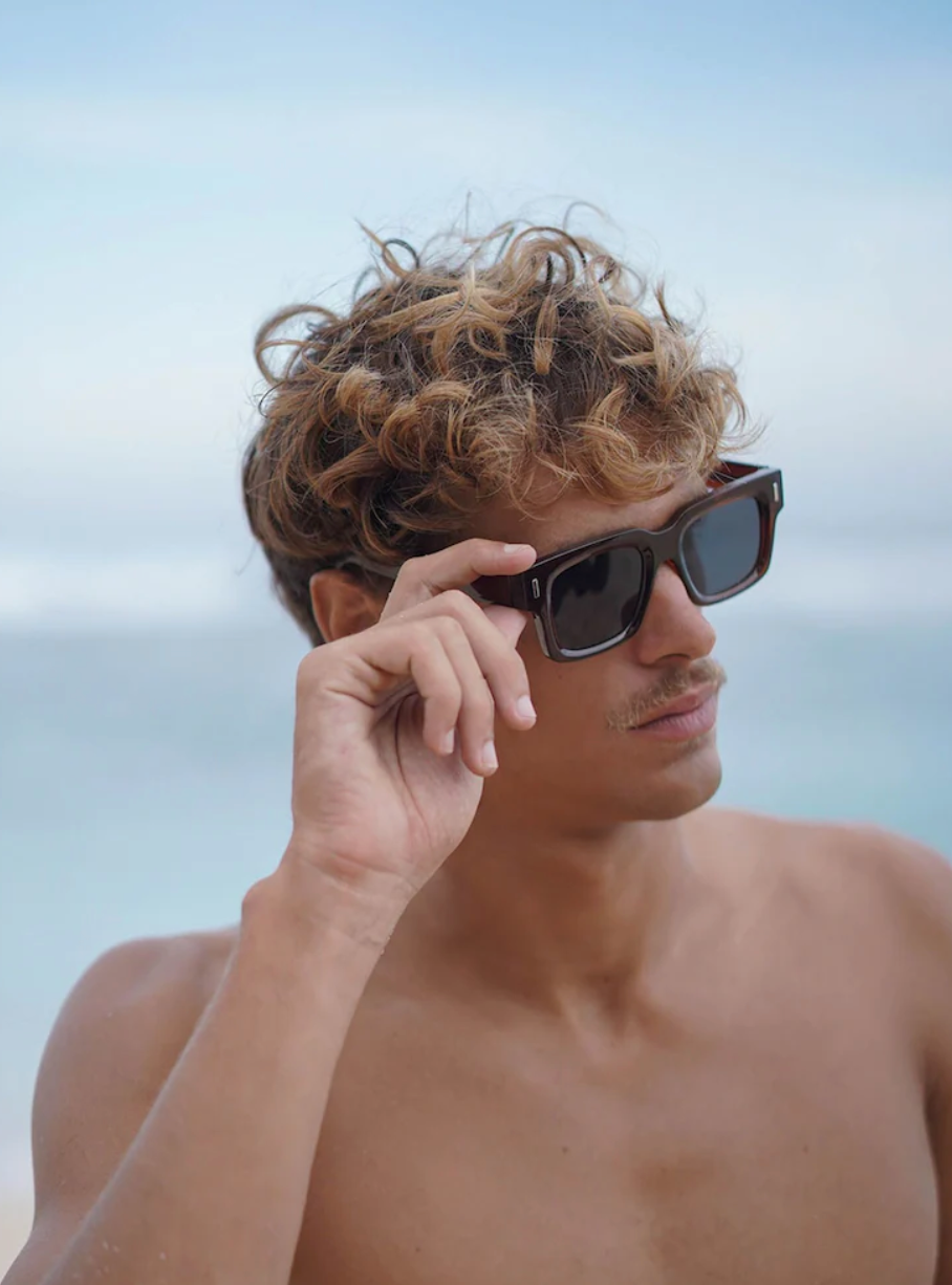 Estella Bartlett Brown Translucent Rio Sunglasses