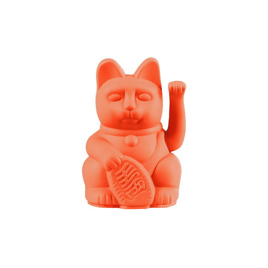 Lucky Cat Mini | Neon Orange