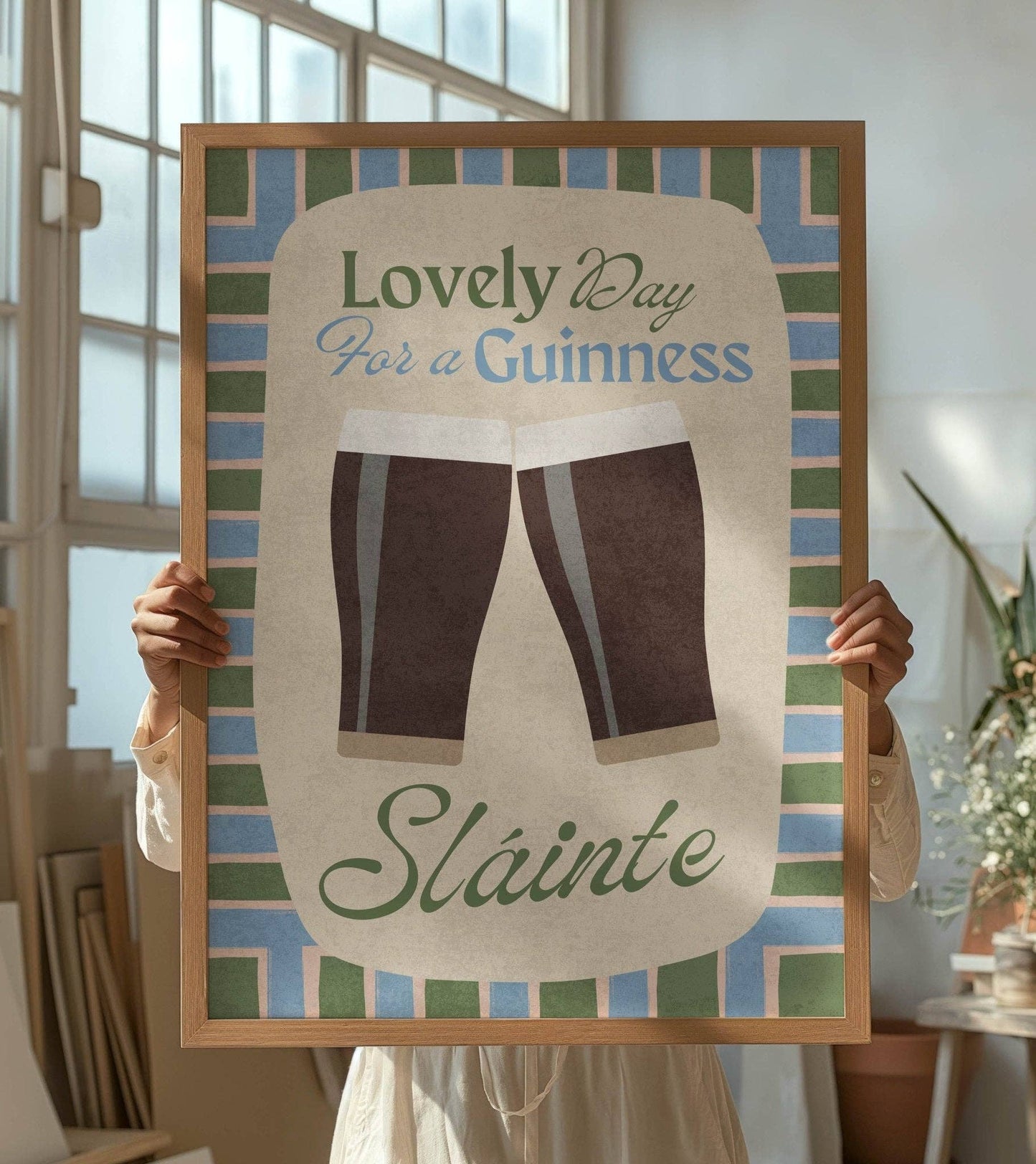 Lovely Day for a Guinness Print: A3