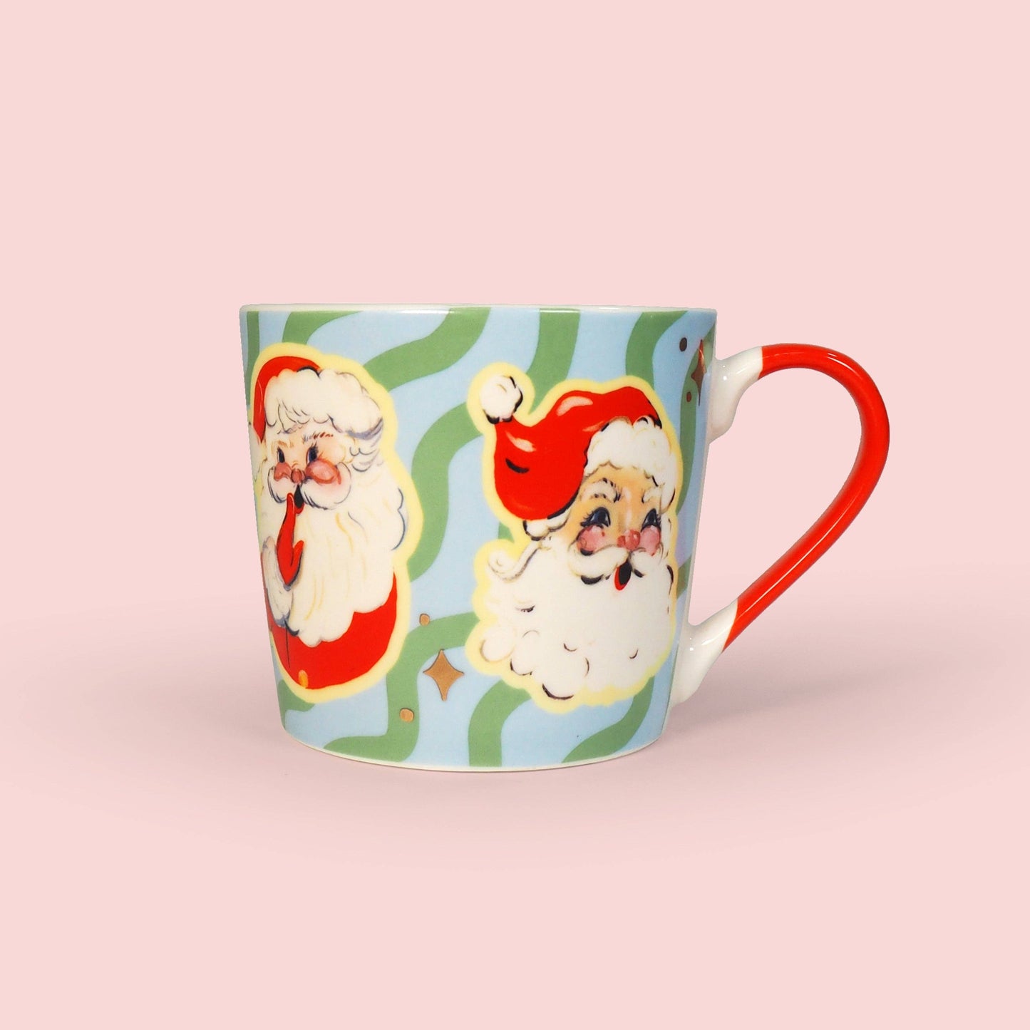 Retro Santa Christmas Mug