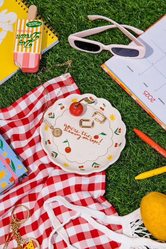 Trinket Tray, Cherry on Top