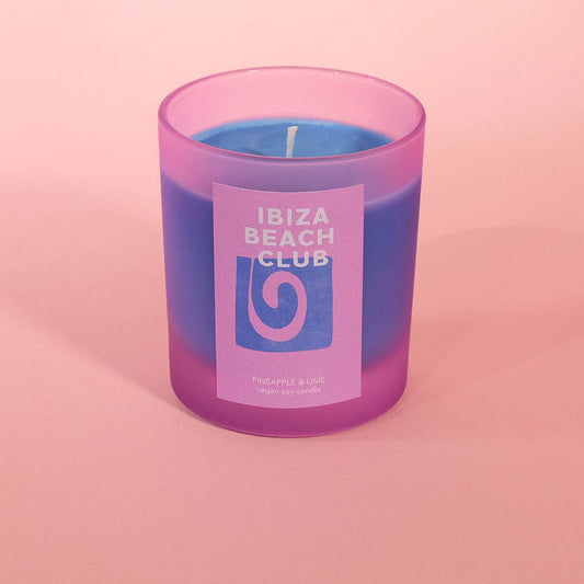 Pineapple & Lime Ibiza Beach Club Vacay Candle