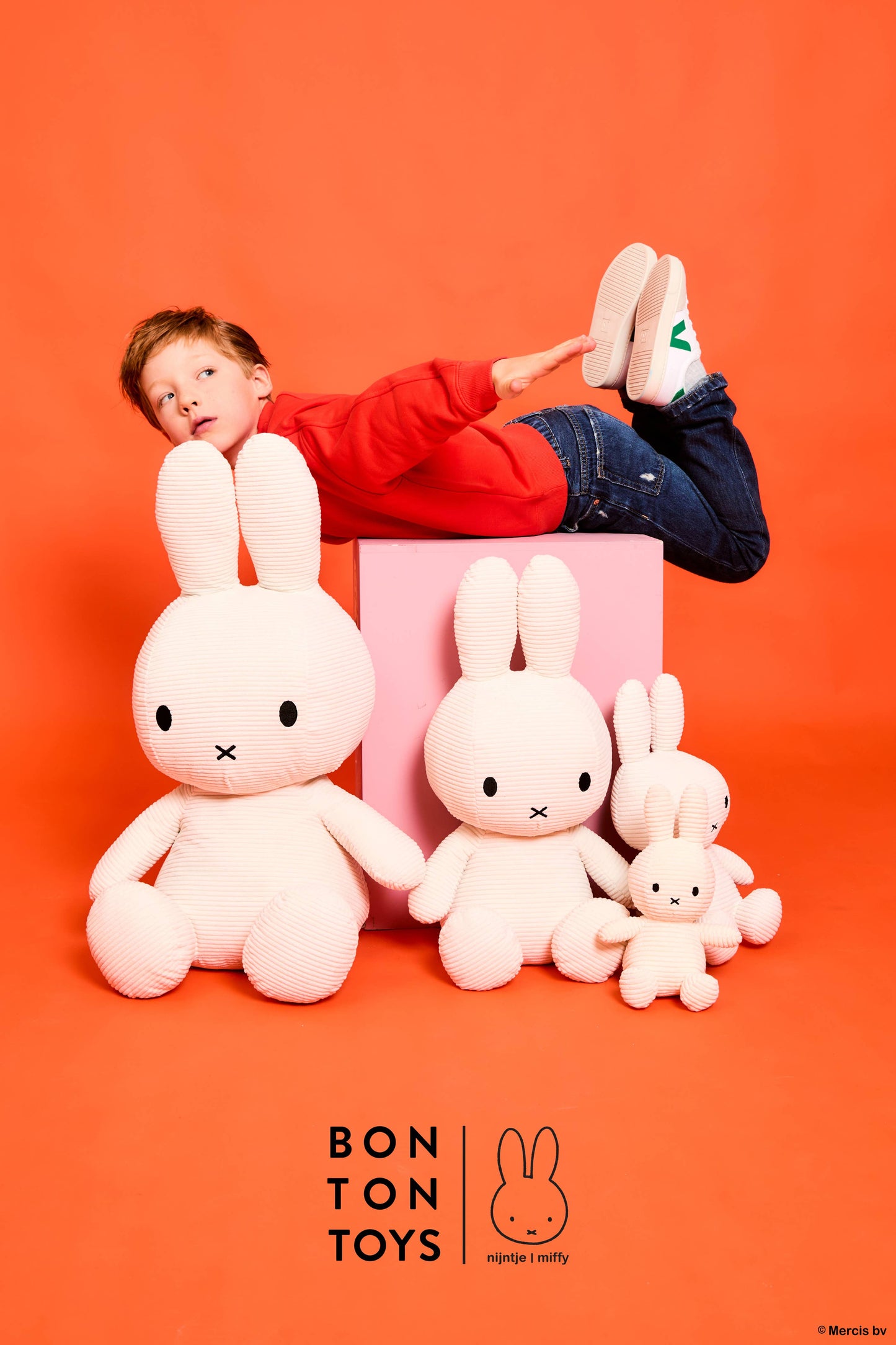Miffy Corduroy ECO White 23cm