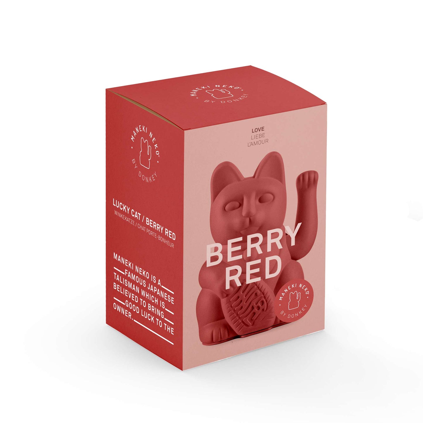 Lucky Cat | Berry Red
