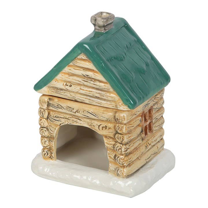 Winter Cabin Ski Chalet Oil Burner