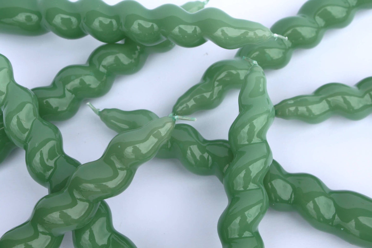 MÆGEN Single Spiral Taper Candle - Individual - Sage
