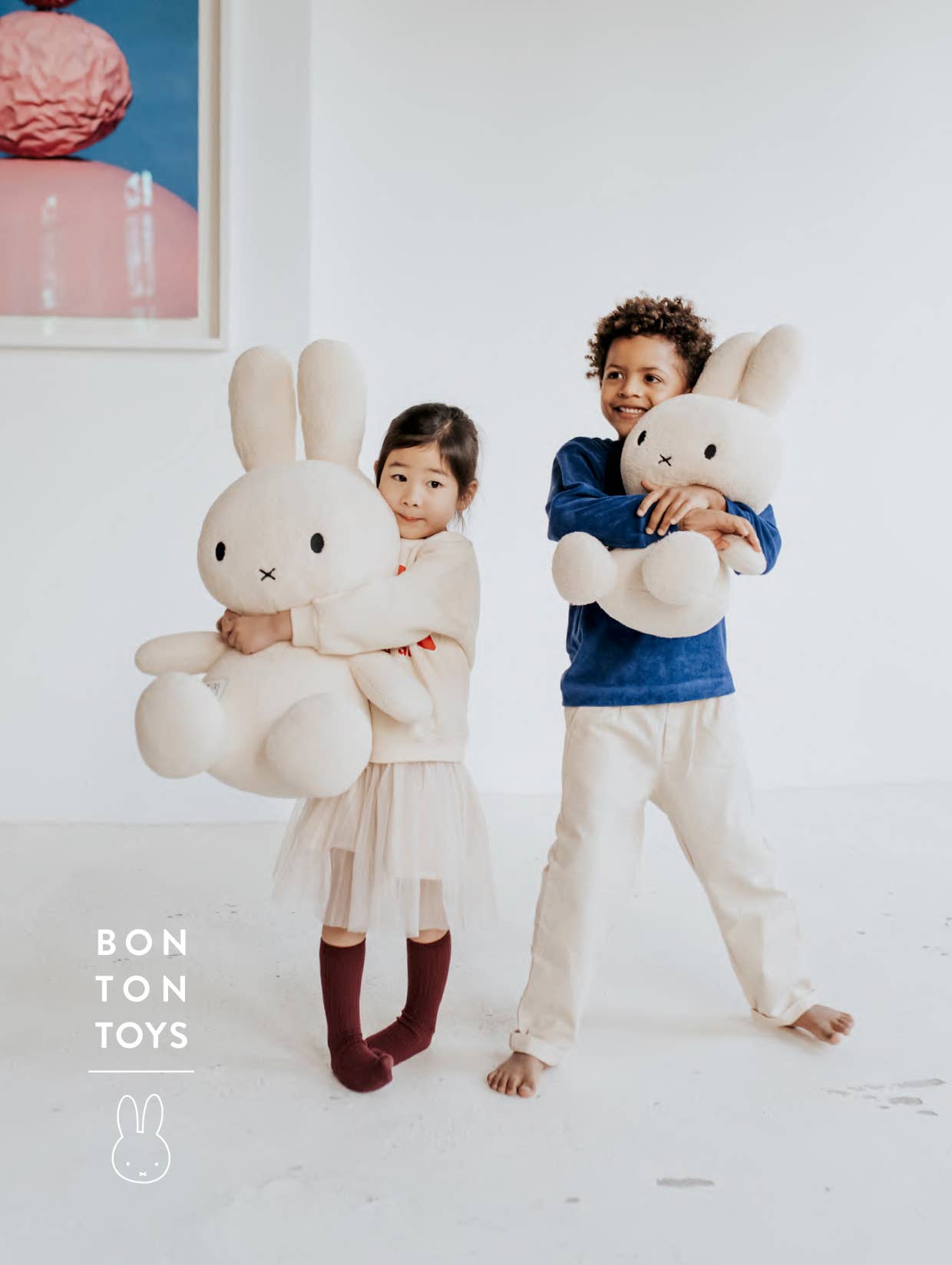 Bon Ton Toys Miffy Terry Cream Mega 70cm