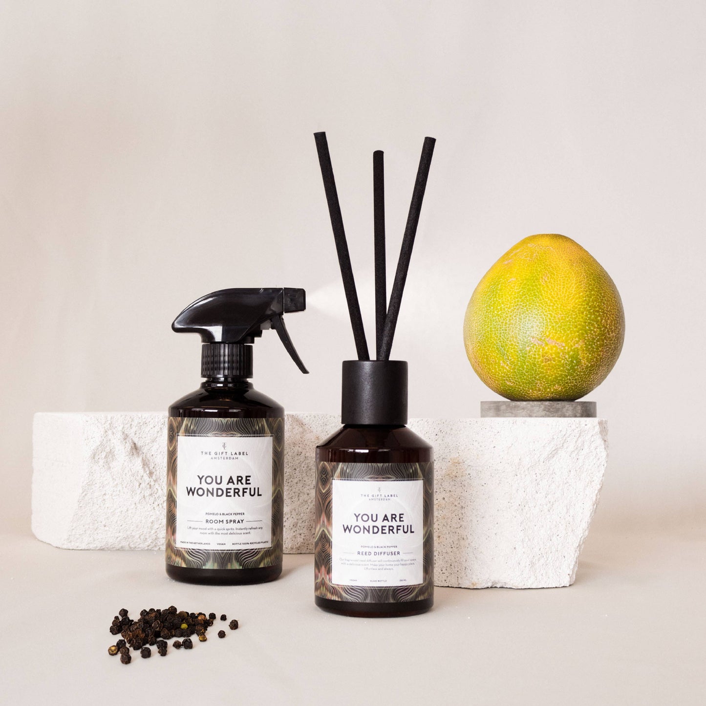 The Gift Label Reed Diffuser - You Are Wonderful