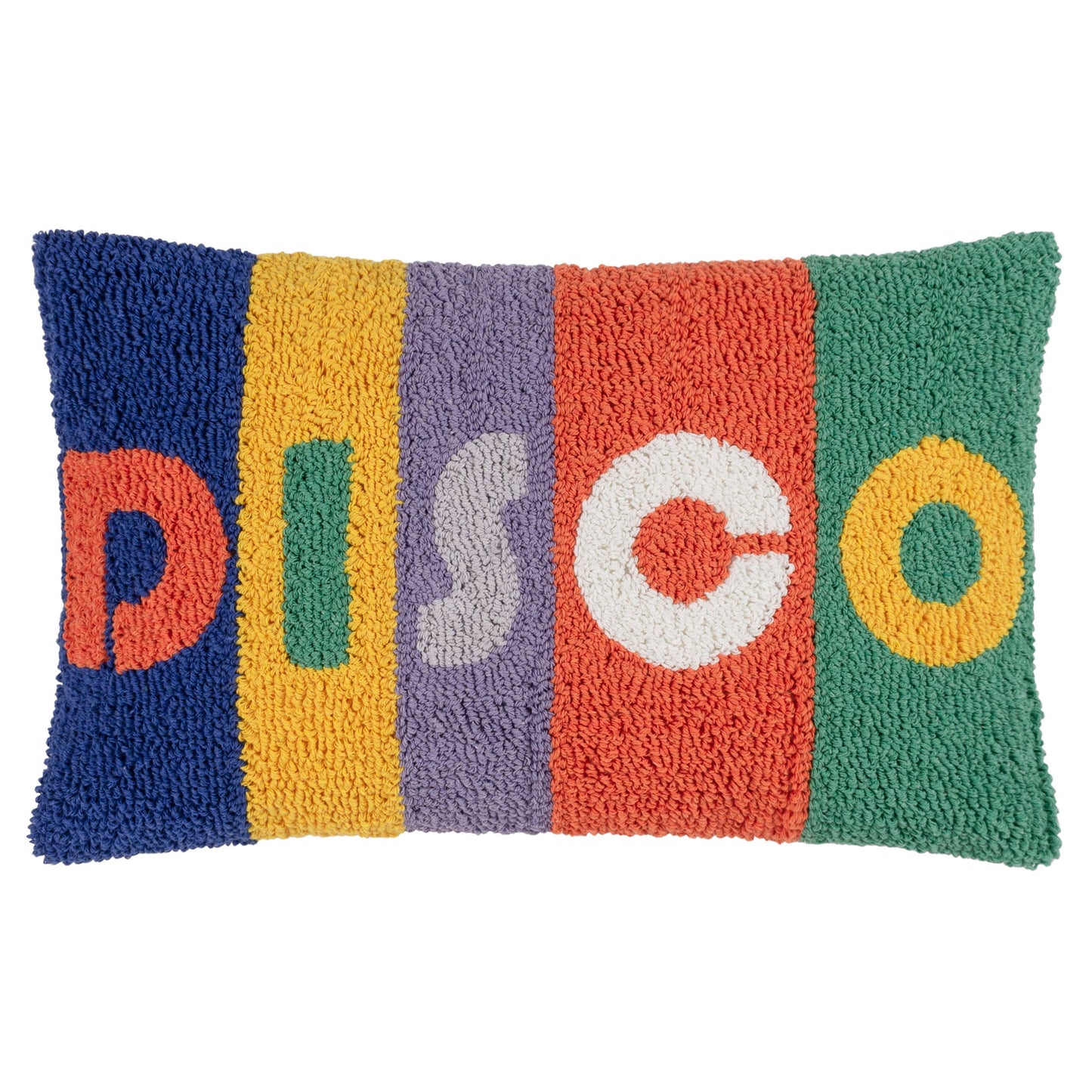 Disco Knitted Cushion Multicolour: Multicolour / Polyester Filled / 30 x 50cm