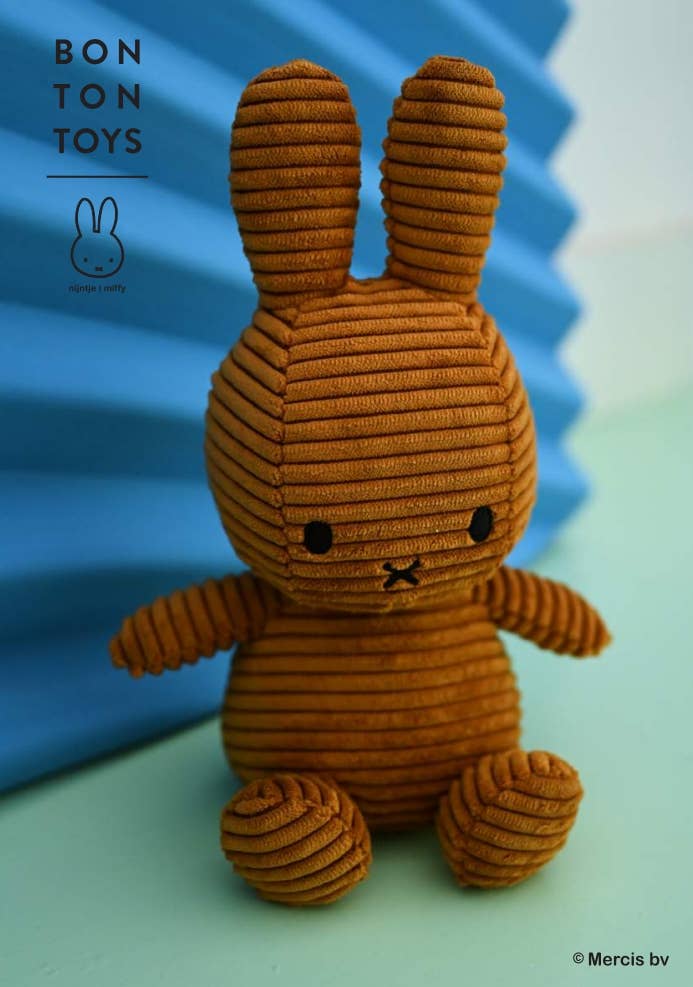 Miffy Corduroy ECO Cinnamon 23cm