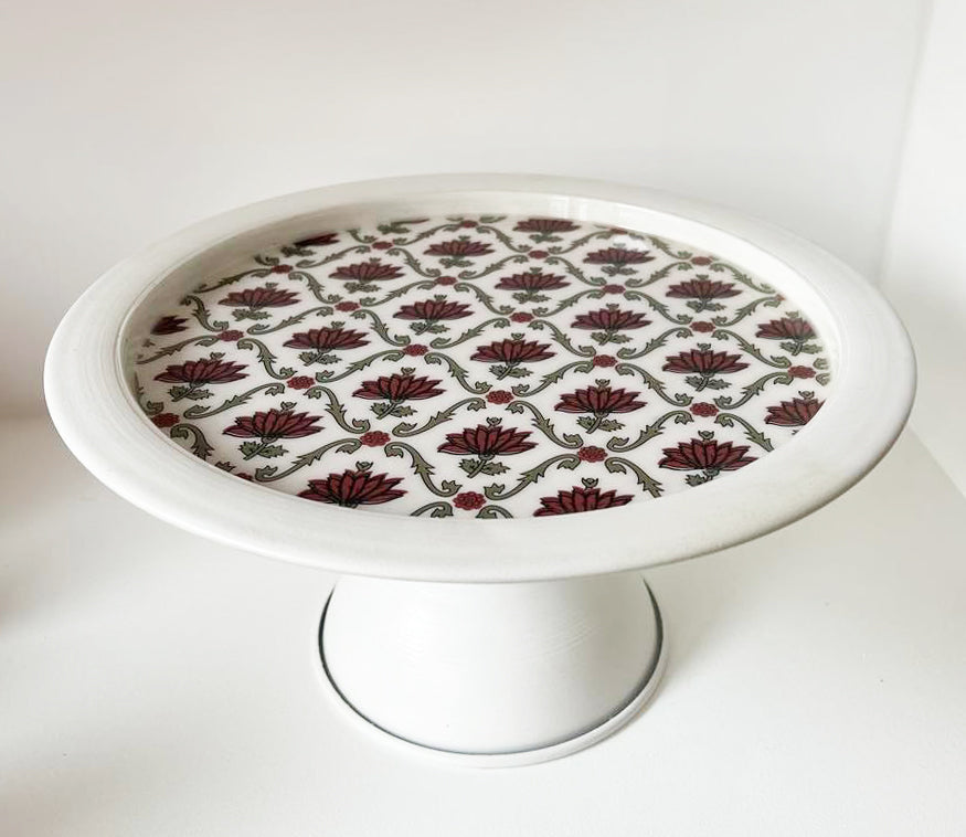 Patterned Cake Stand