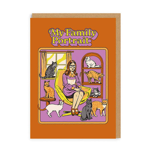 Family Portait Greeting Card