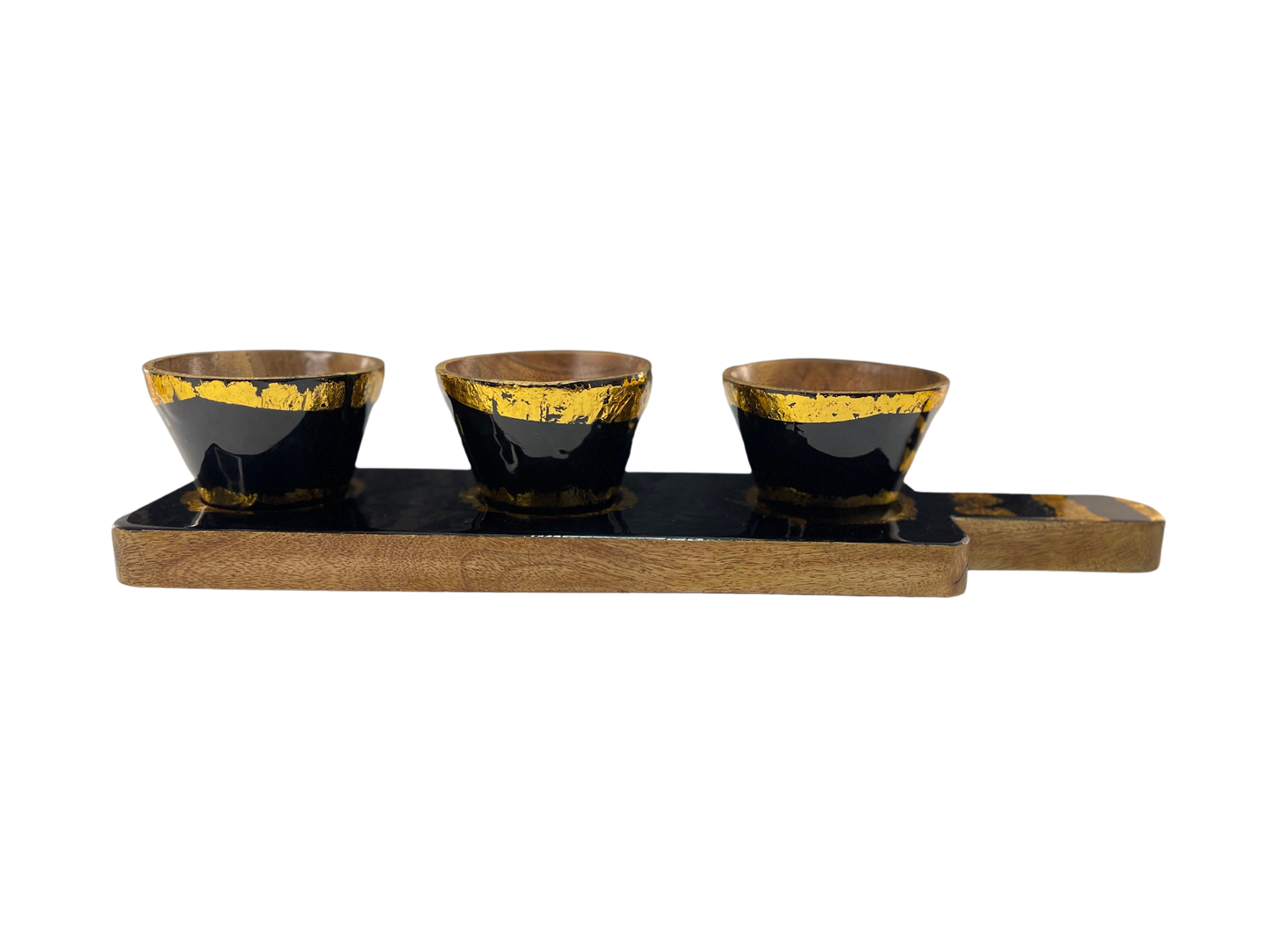 Black Nut Bowl Set