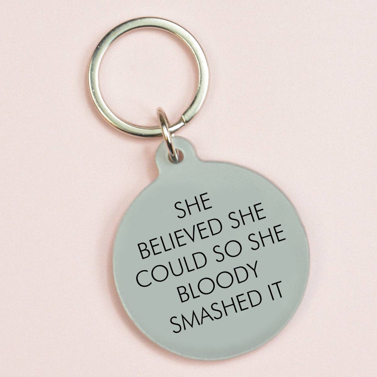 She Believed She Could Keytag