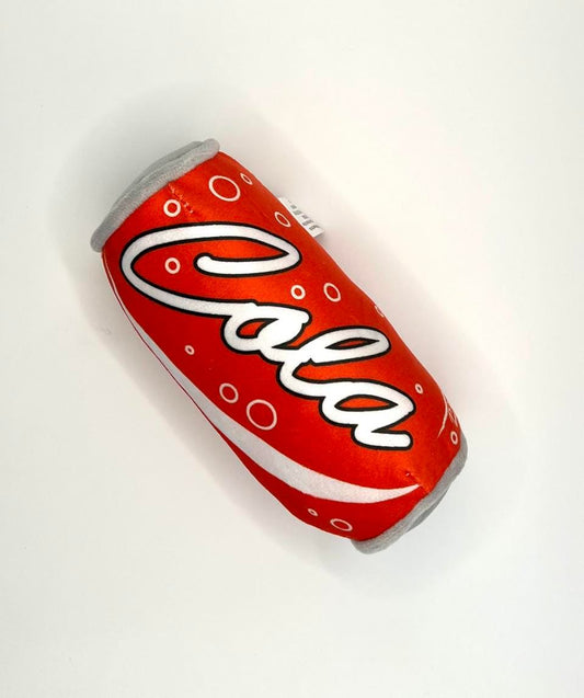 Can of Cola Dog Toy