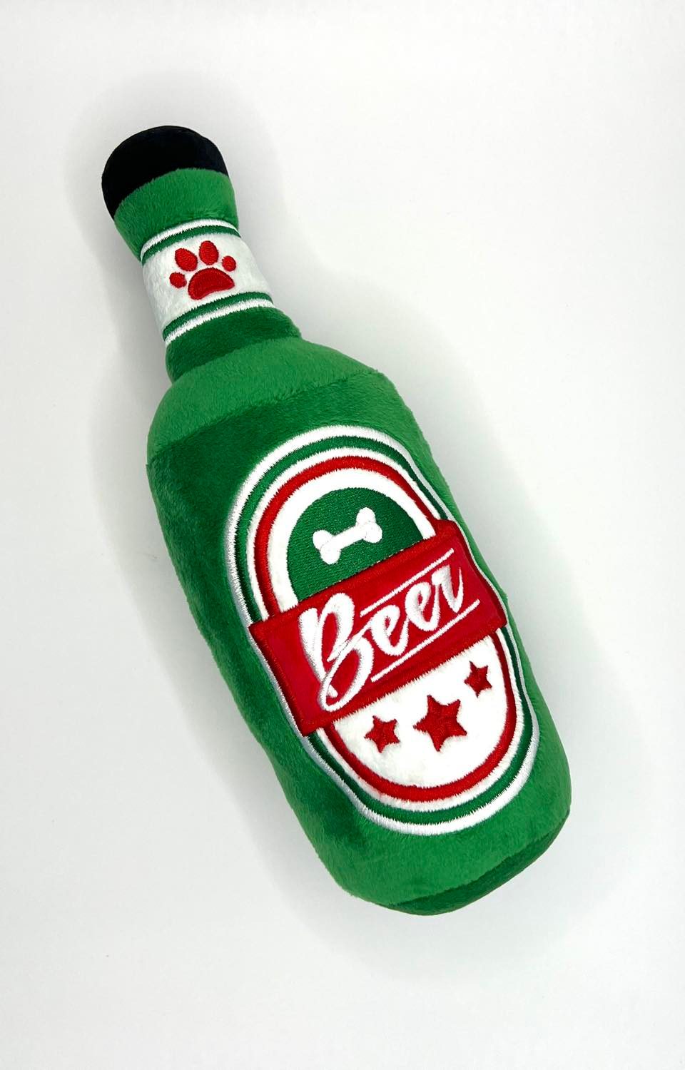 Beer Bottle Dog Toy