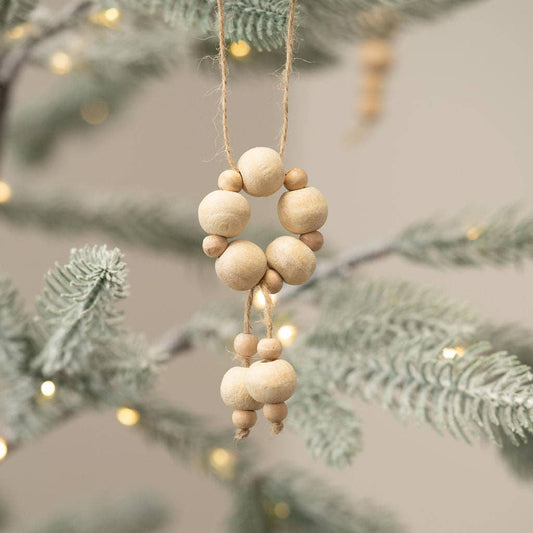Magkuno Wooden Beaded Hanging Decoration