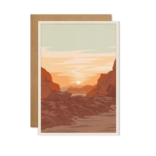 Aeolian Sunrise Card