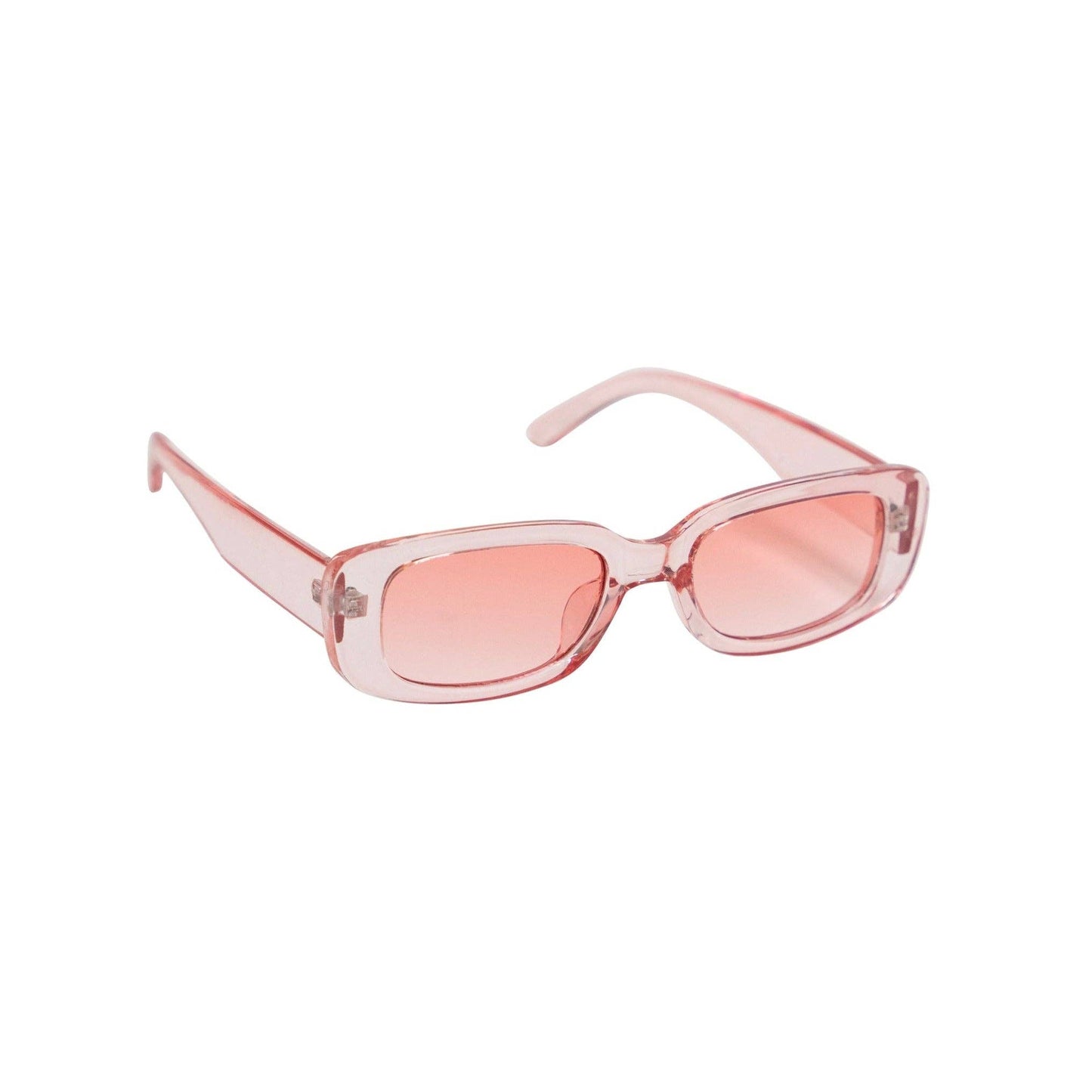 Rectangular Sunglasses in Pink