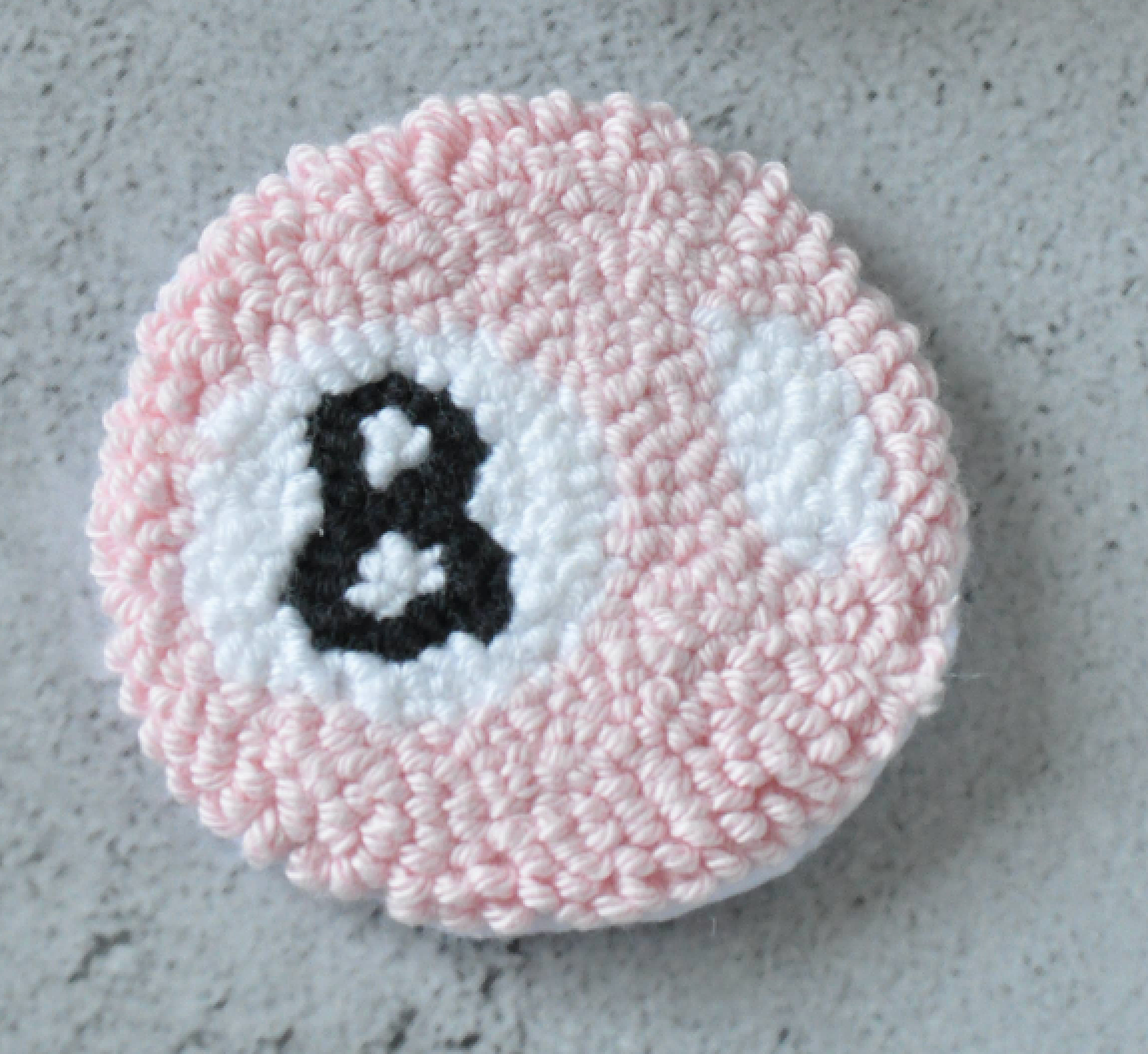 Car Mug Rug, Punch Needle Coasters
