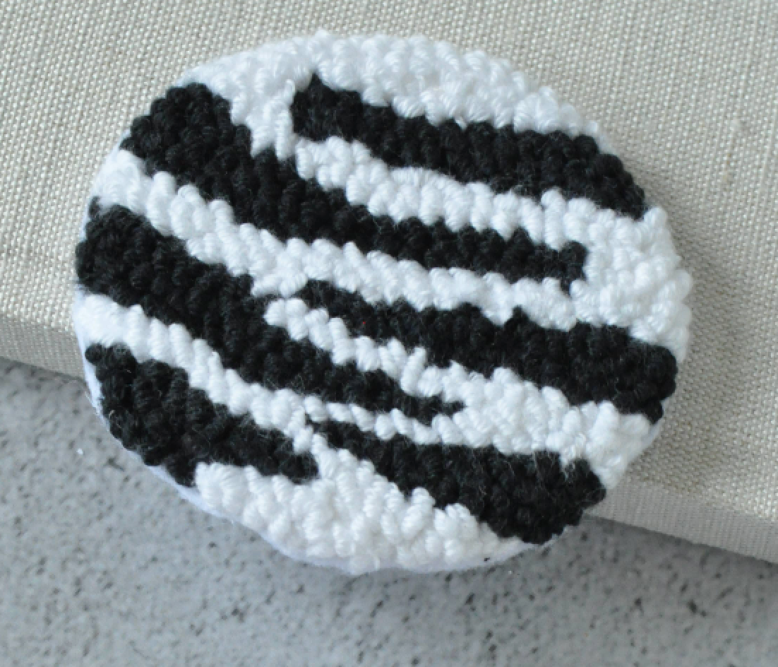 Car Mug Rug, Punch Needle Coasters